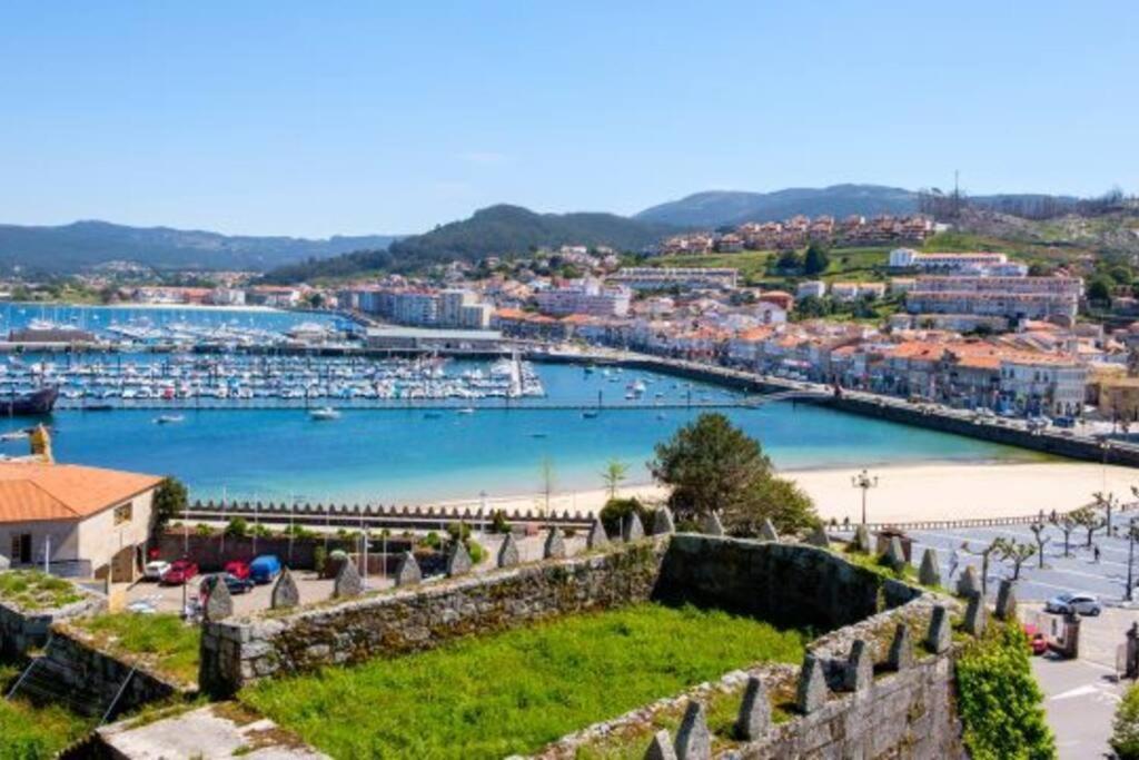Precioso Apartamento En Baiona Zona Centro Exteriör bild